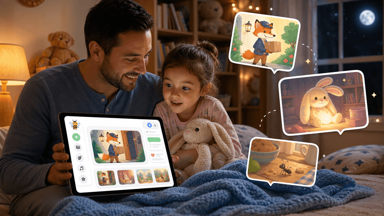 7 Bedtime Story Prompts That Actually Work
