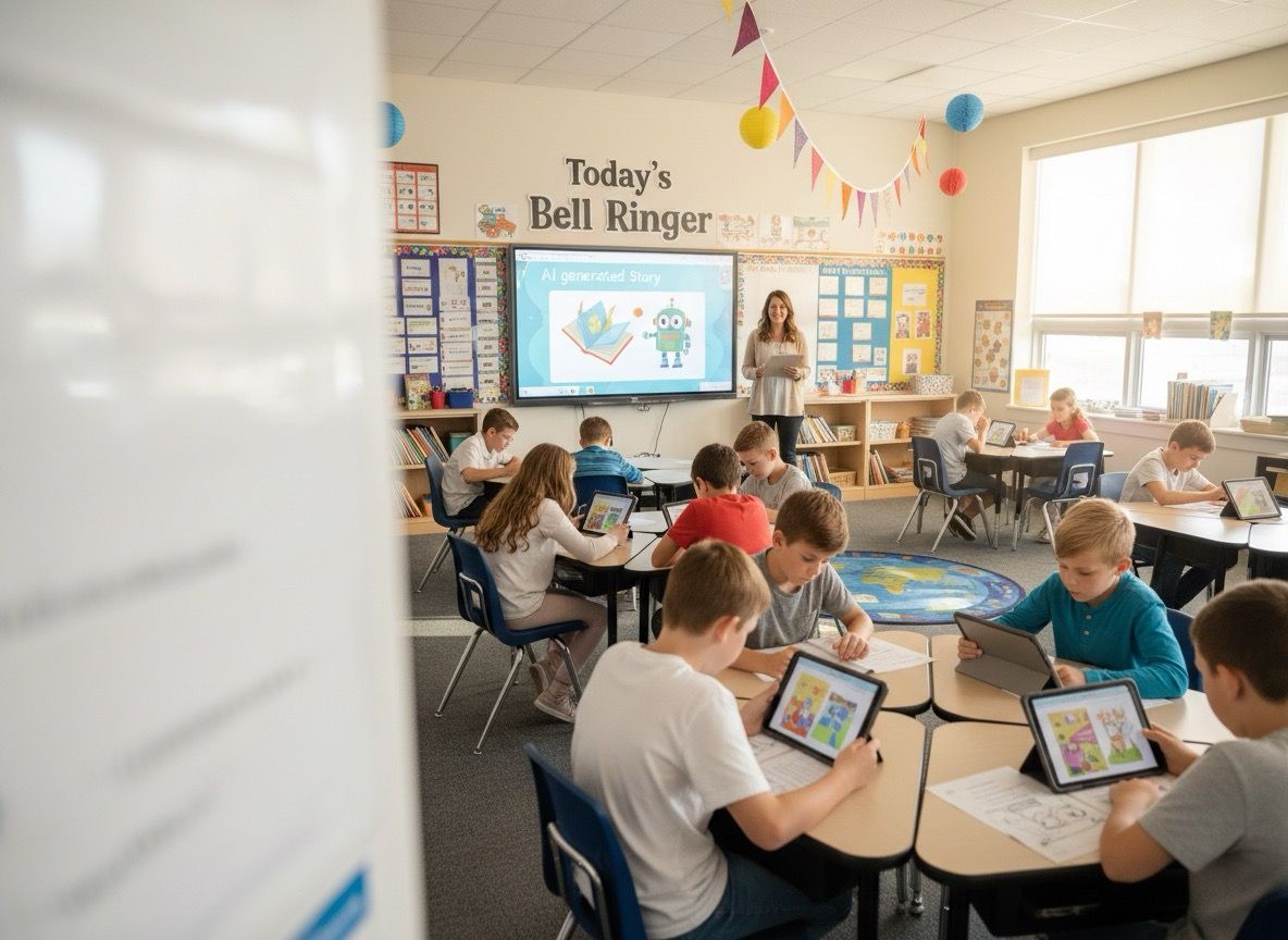 50 Bell Ringer Activities Using AI Stories